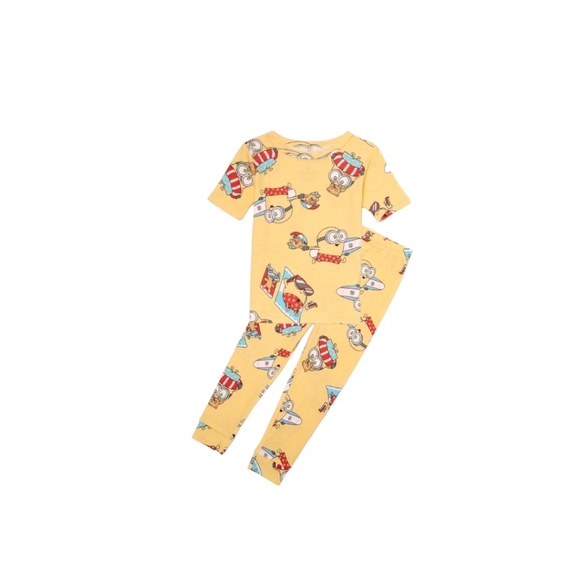 Minions Character Summer Toddler Pajama 2-Piece Set - Picture 3 of 4